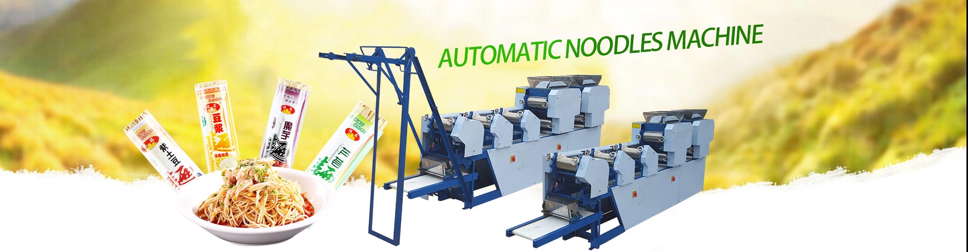Automatic Noodles Making Machine With 9 Rollers