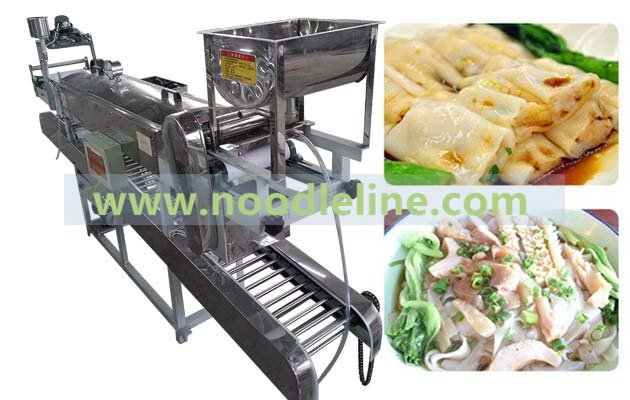 Fresh Rice Noodle Maker Machine for Ho Fun
