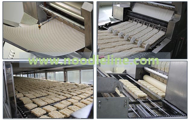 Fried Instant Noodles Making Machine Equipment 160,000 Bags