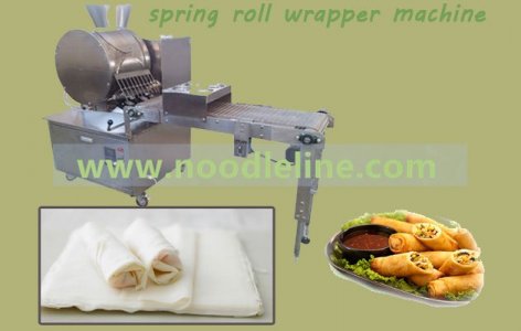 The Features of Spring Roll Wrapper Making Machine