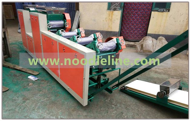 9 Roller Noodles Making Machine Sold to India
