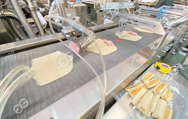 Production Line for Filipino Spring Rolls